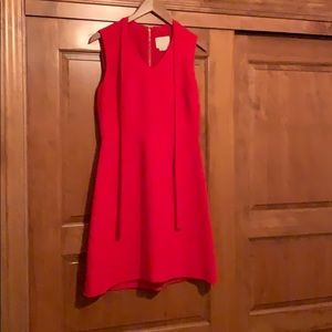 Red Kate Spade New York Sleeveless Dress